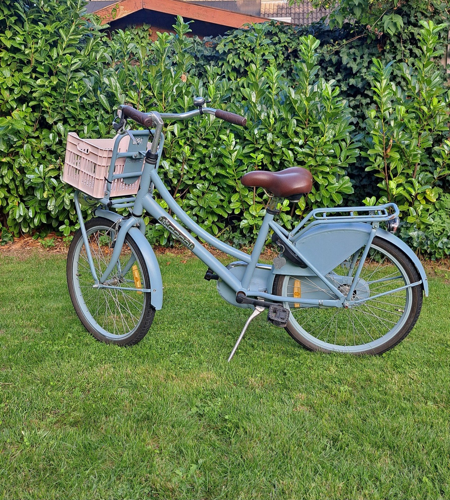 Popal meisjesfiets 22 inch, Fietsen en Brommers, Ophalen, Terugtraprem, 22 inch, Gebruikt