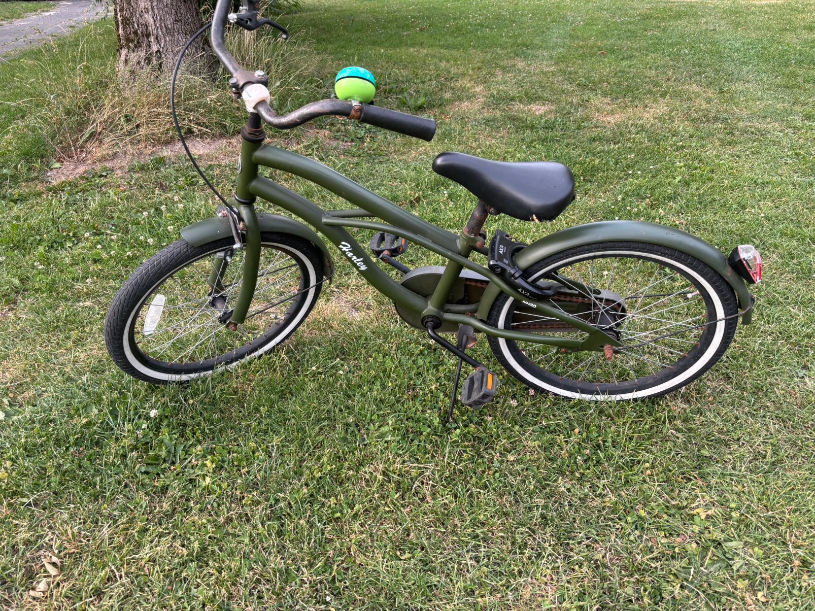 Jongens harley fiets, Ophalen, Terugtraprem, Gebruikt, Handrem