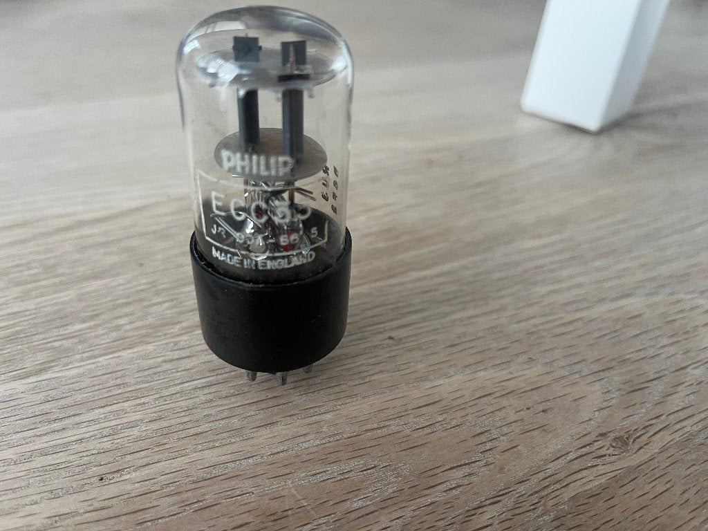 ECC35 Philips Mullard (6sl7), Audio, Tv en Foto, Buizenversterkers, Ophalen of Verzenden, Buis of Buizen