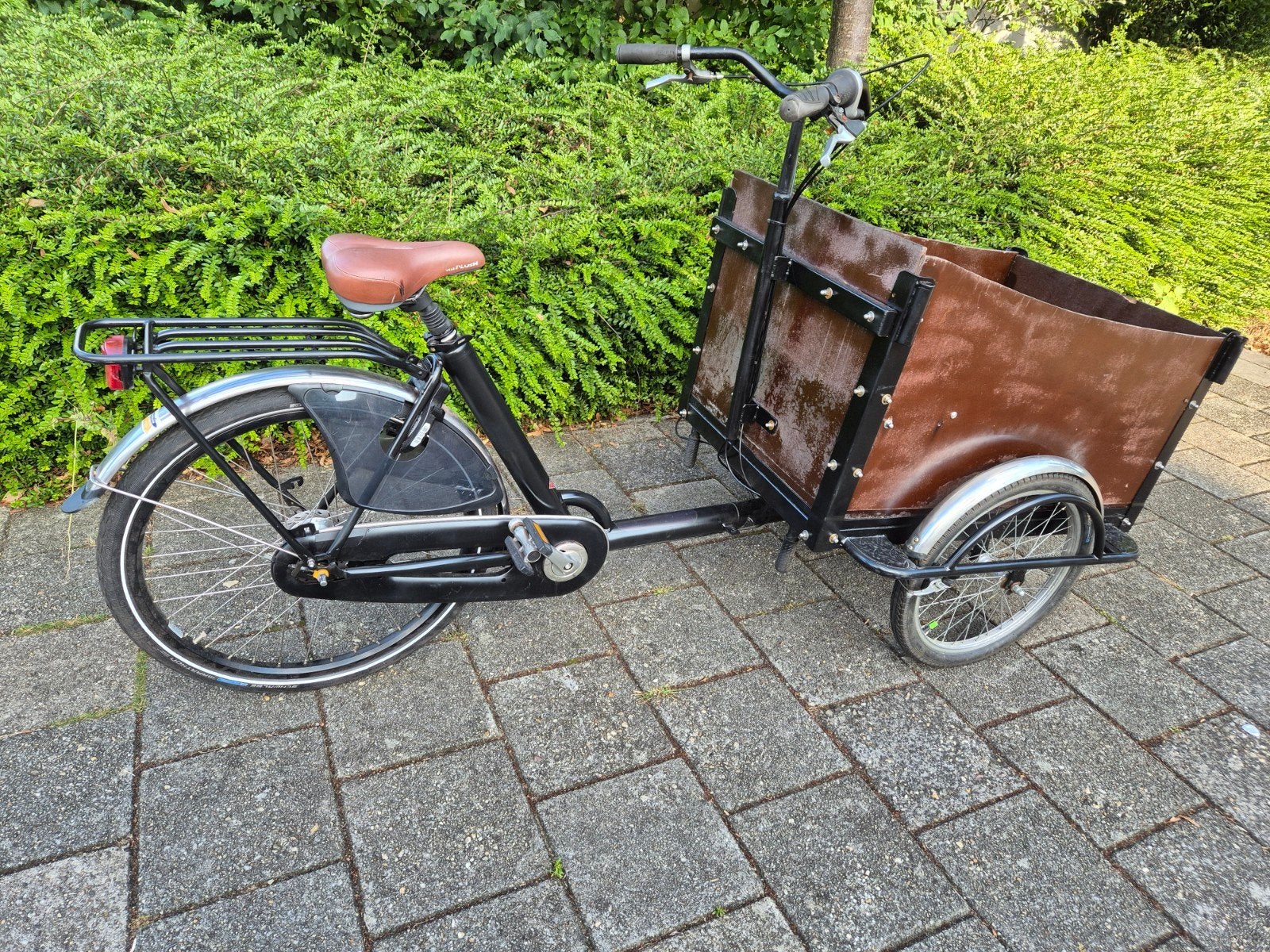 tekoop bakfiets, Fietsen en Brommers, Fietsen | Bakfietsen, Ophalen, Gebruikt