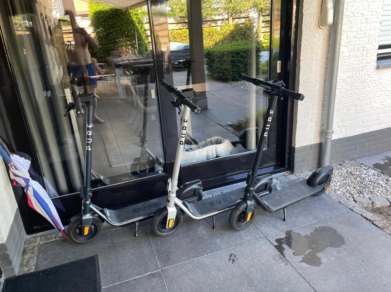 Pure elektrische steps (E-scooters), Ophalen of Verzenden, Gebruikt, Elektrische step (E-scooter)