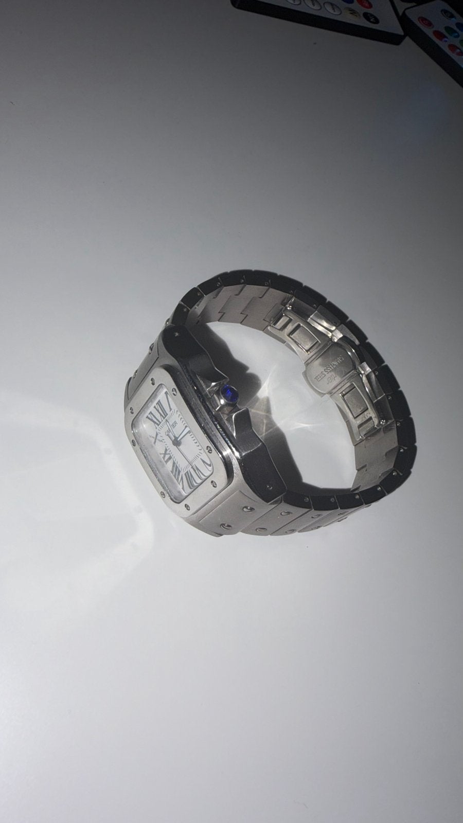 PANTHÈRE DE CARTIER-HORLOGE, Overige merken, Staal, Staal, Polshorloge