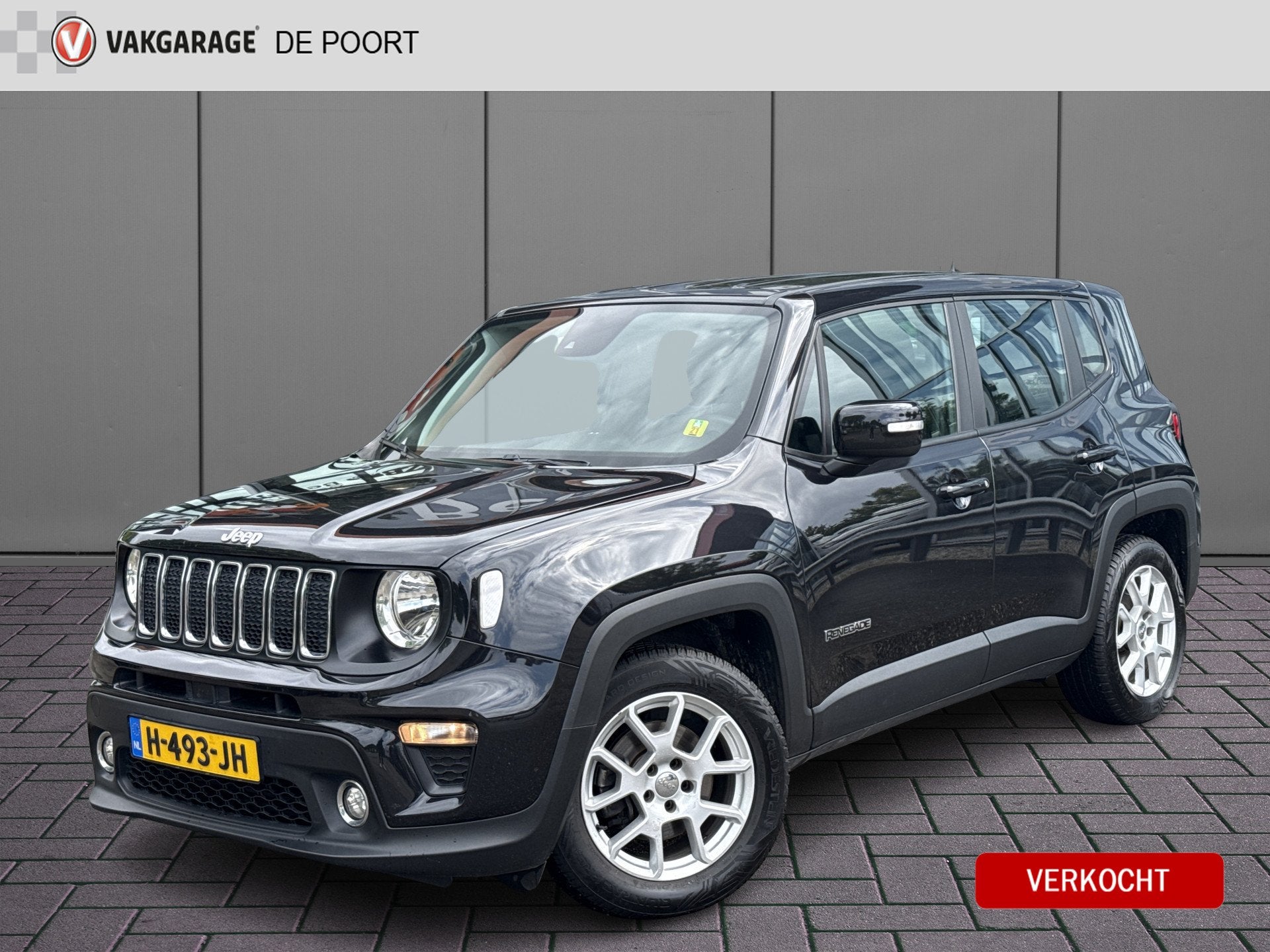 Jeep Renegade 1.3T DDCT Longitude | NL-auto | 1e Eig | Navi, Auto's, Stof, Gebruikt, 4 cilinders, 150 pk