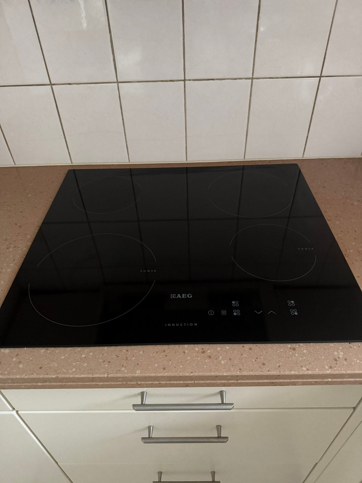 Aeg hk604200ib inductie kookplaat, Witgoed en Apparatuur, Zo goed als nieuw, Inbouw, Inductie, 4 kookzones