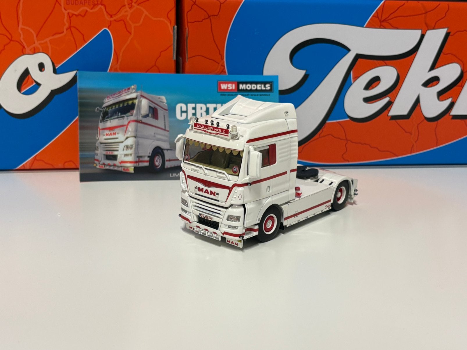 Wsi Müller Holz, Ophalen of Verzenden, Zo goed als nieuw, Bus of Vrachtwagen, Wsi