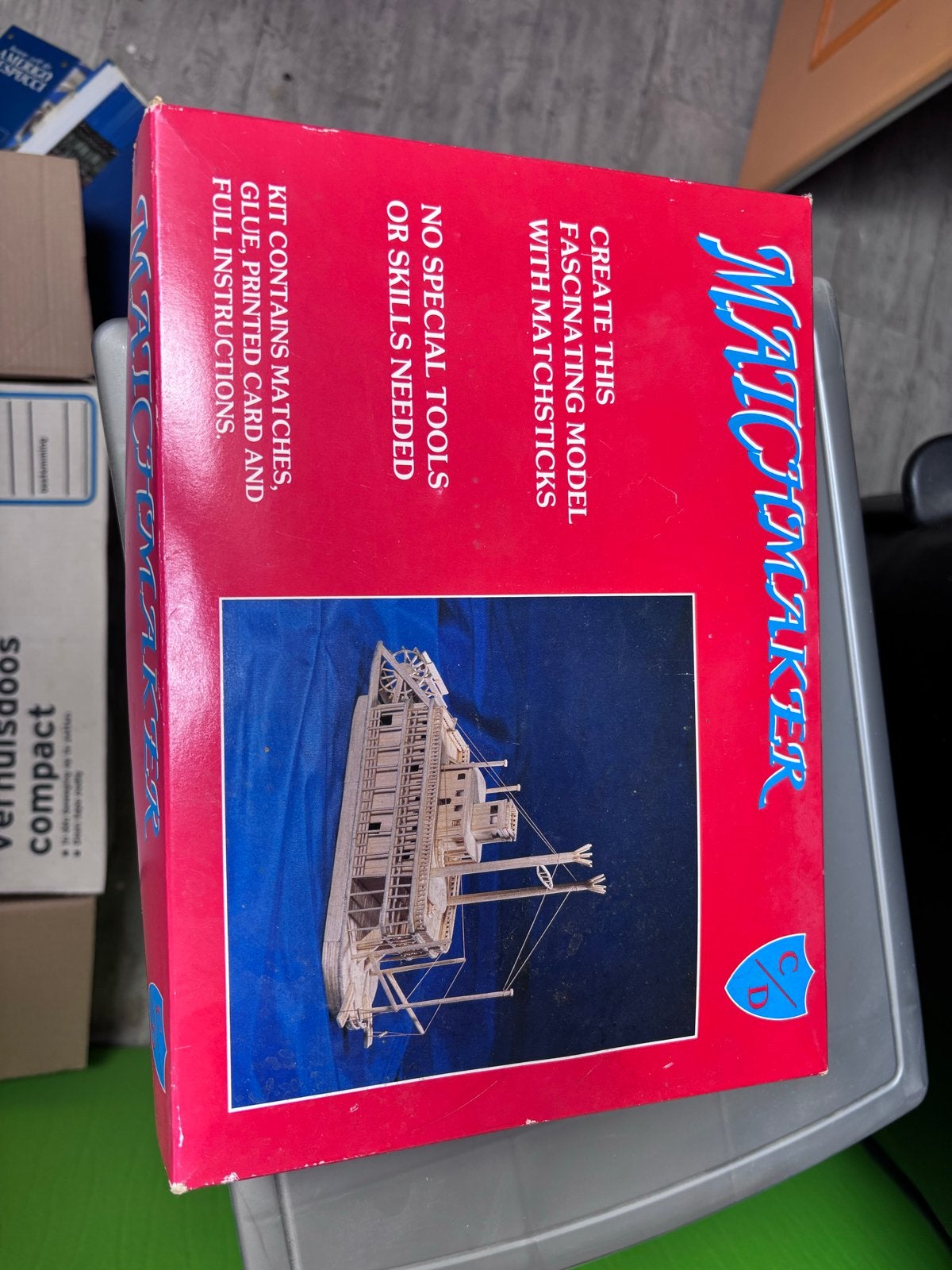 Matchmaker Matchcraft Raderboot Modelbouw Kit, Hobby en Vrije tijd, Ophalen, Nieuw, Groter dan 1:32, Overige merken