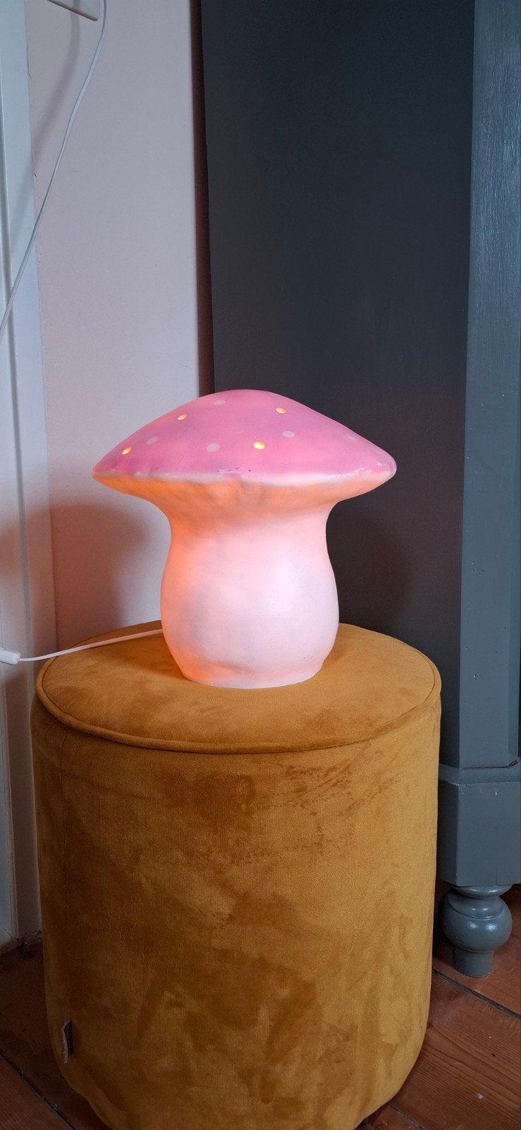Heico paddenstoel lamp roze, Ophalen of Verzenden, Roze