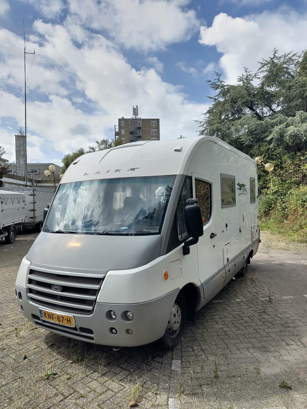 2006 Laika Ecovip 600 integraalcamper (Fiat), Caravans en Kamperen, Particulier, Half-integraal