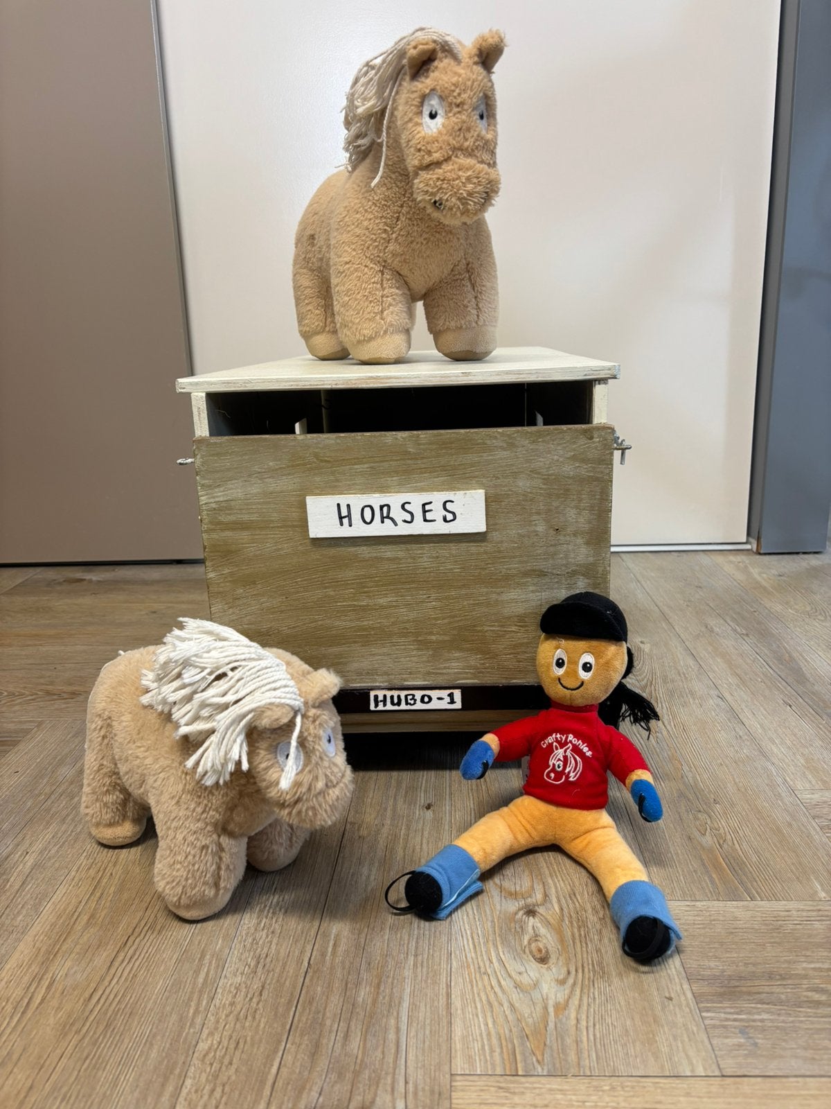 Houten aanhangwagen voor Crafty Pony’s, Ophalen, Gebruikt