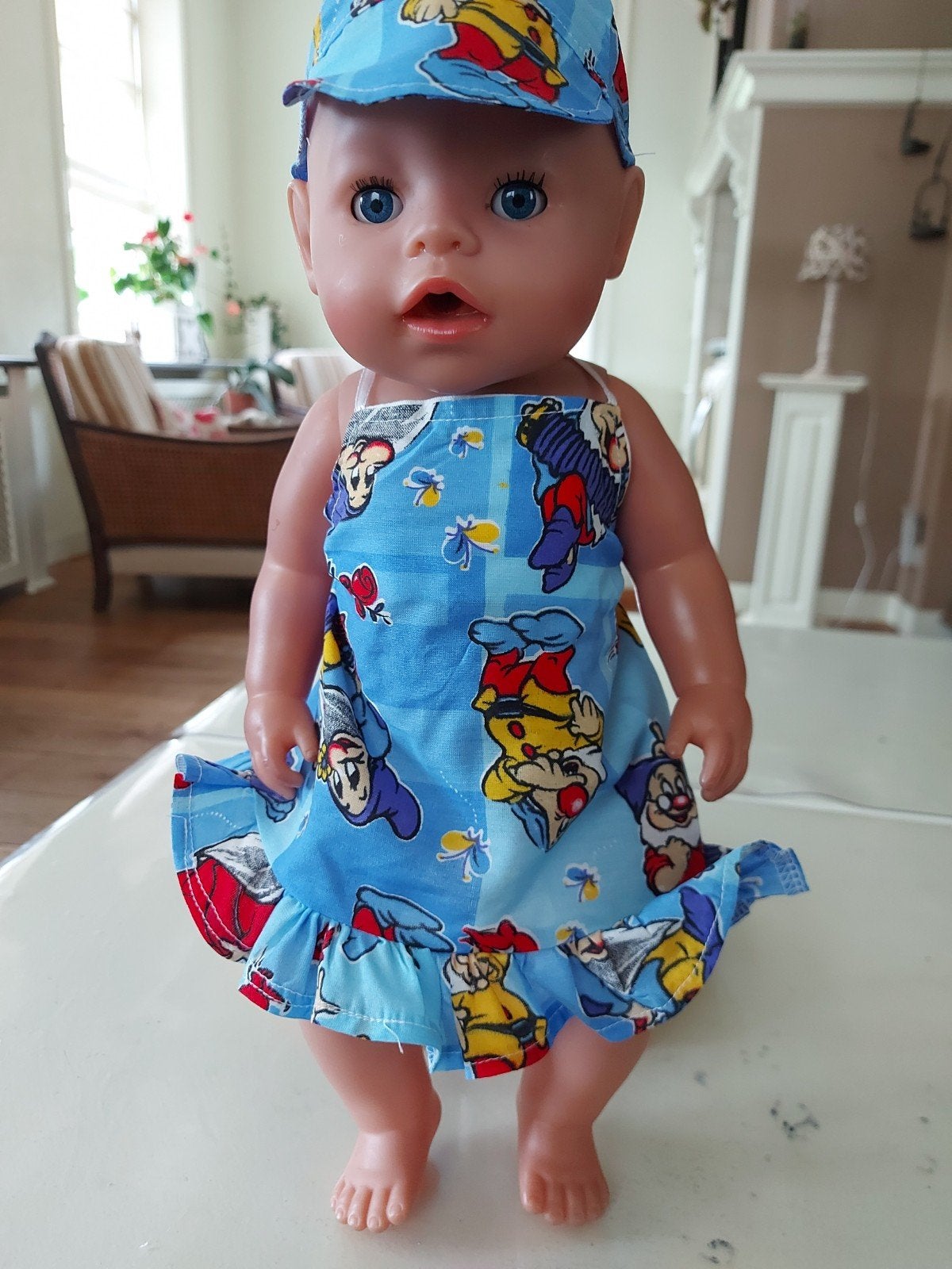 Leuke 2 delig kabouter set baby born, Ophalen of Verzenden, Nieuw, Babypop