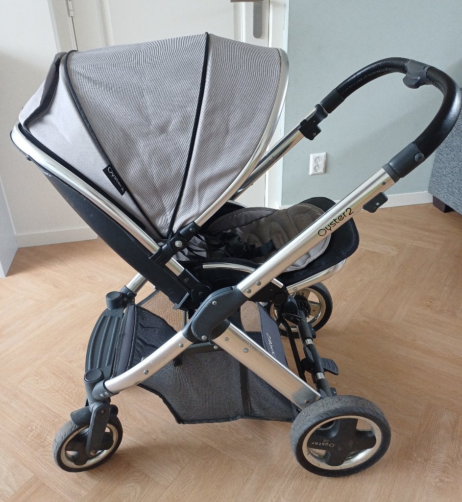 Kinderwagen Oyster 2 met reiswieg, buggy & maxi cosi + meer!, Gebruikt, Met autostoeltje, Ophalen, Kinderwagen