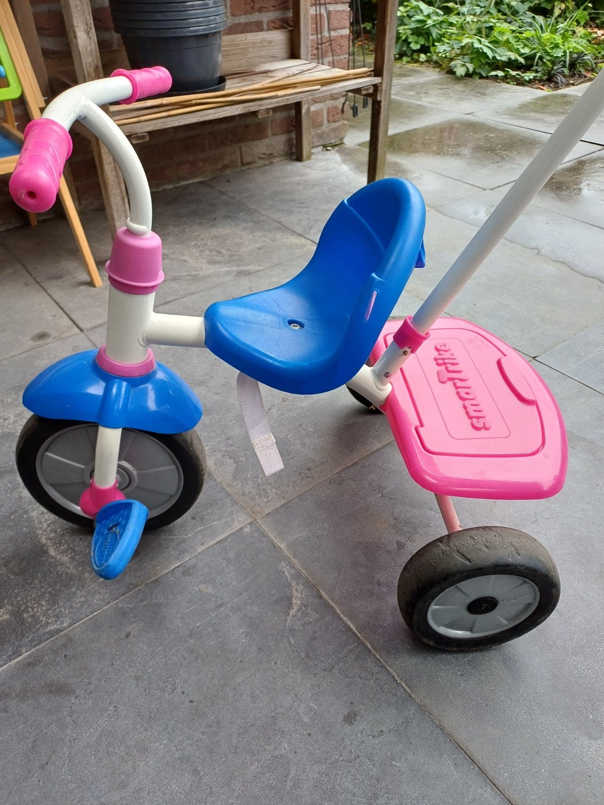 Driewieler met duwstang - Smartrike, Ophalen, Gebruikt, Smartrike