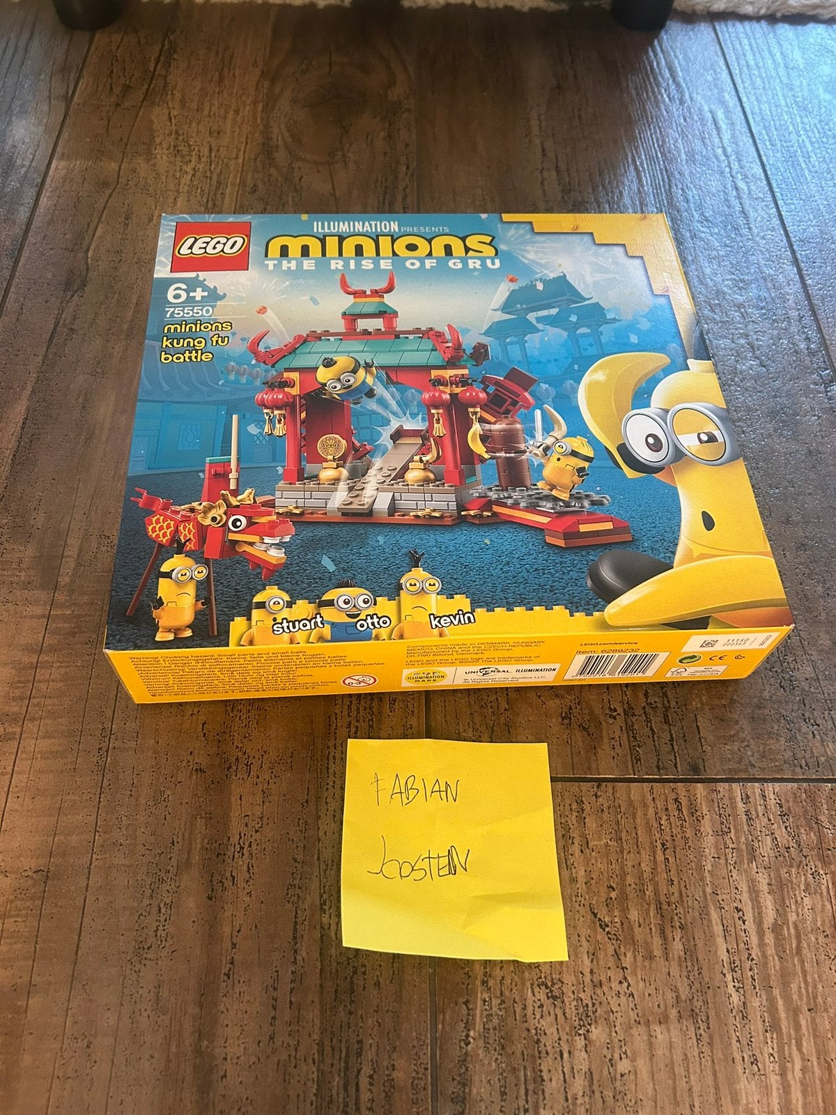 Lego minions 75550, Ophalen of Verzenden, Nieuw