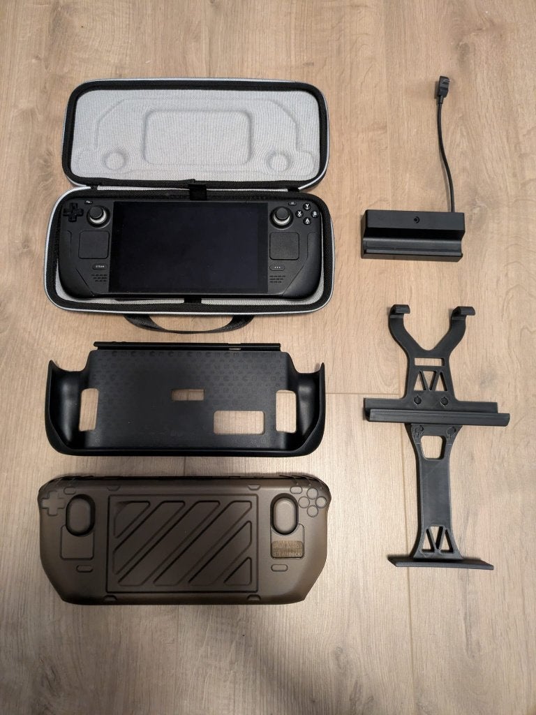 Steam Deck LCD 512 GB + Accessoires, Spelcomputers en Games, Ophalen of Verzenden, Overige merken, Zo goed als nieuw
