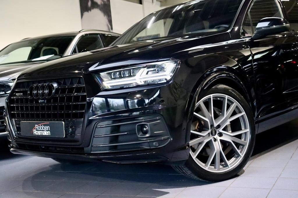 Audi Q7 3.0 TDI Quattro Pro Line + 7p FULL (EXPORT PRICE), Automaat, Gebruikt, 241 €/maand, Zwart