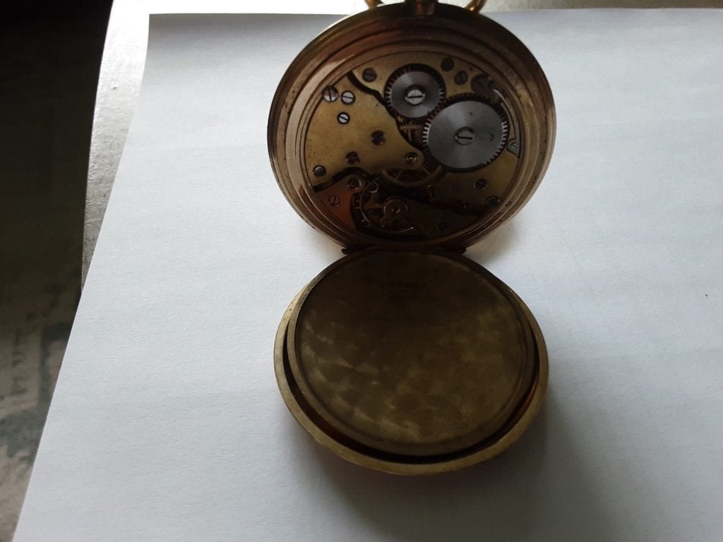 Drusus zakhorloge, Overige merken, Zakhorloge, Verguld, Ophalen of Verzenden