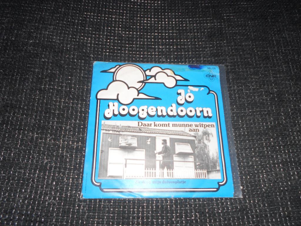daar komt munne witpen aan - jo hoogendoorn ( piraten ), Gebruikt, 7 inch, Ophalen of Verzenden, Fotohoes