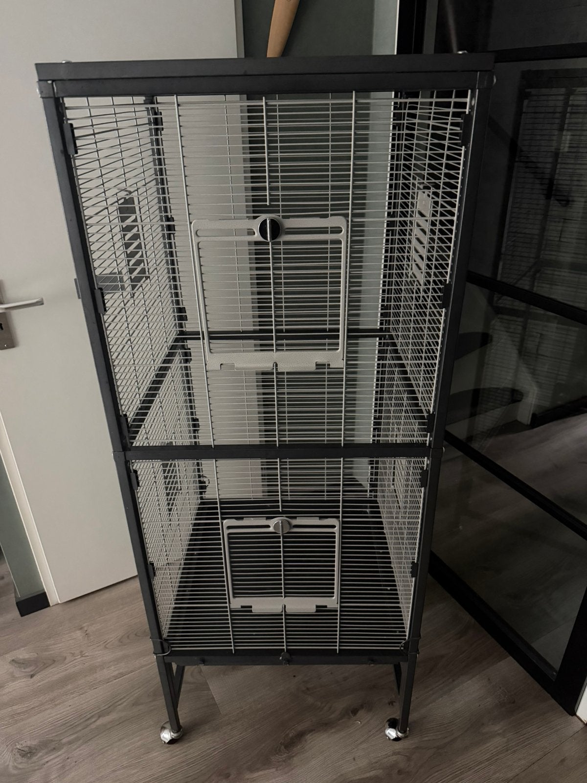 Montana cages vogel kooi 60x60 150 Hoog, Ophalen, Metaal, Vogelkooi