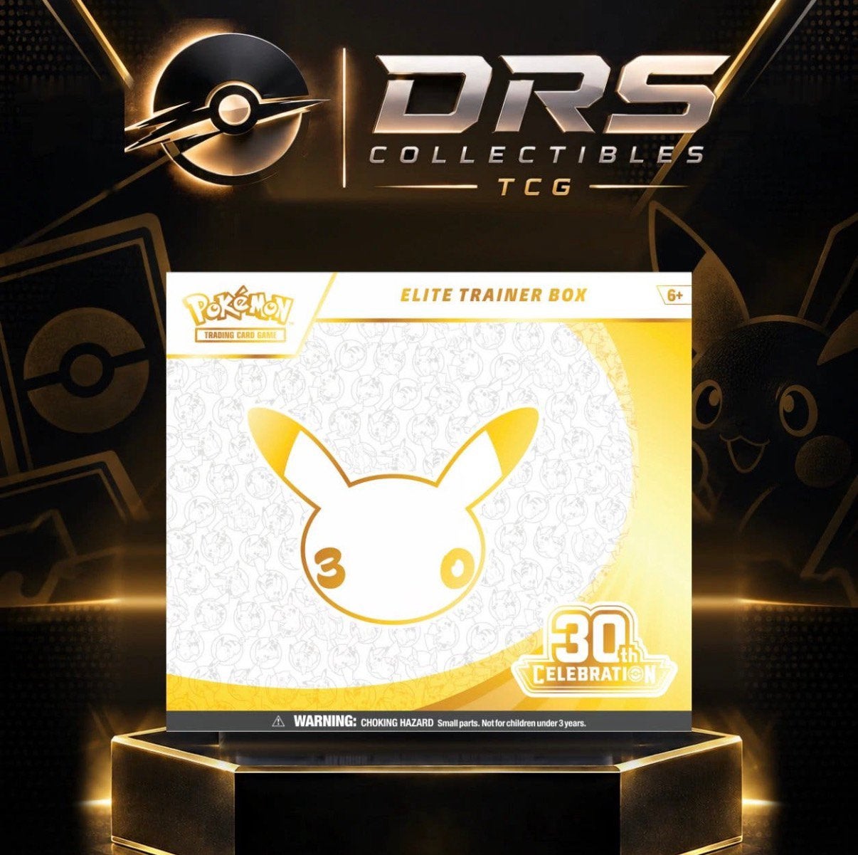 30th Anniversary Elite Trainer Box (ETB) | 10x beschikbaar, Ophalen of Verzenden, Nieuw, Overige typen, Foil