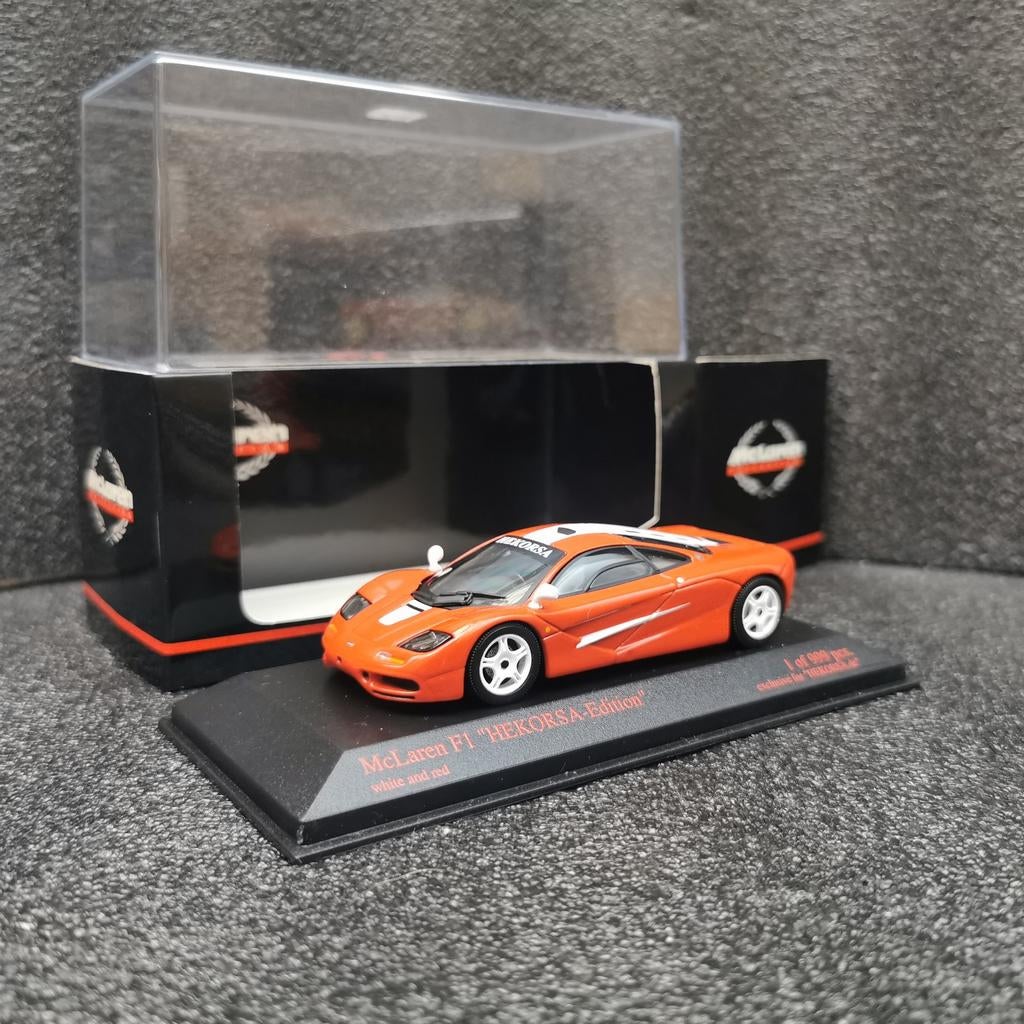 Minichamps McLaren F1 Street HEKORSA.de Edition, Verzenden, Zo goed als nieuw, Auto, MiniChamps