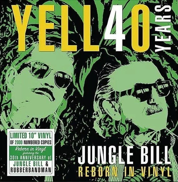 Yello - 40 Years - Jungle Bill Reborn in Vinyl (Limited), Cd's en Dvd's, 10 inch, Electronic Rock, Ophalen of Verzenden, Zo goed als nieuw