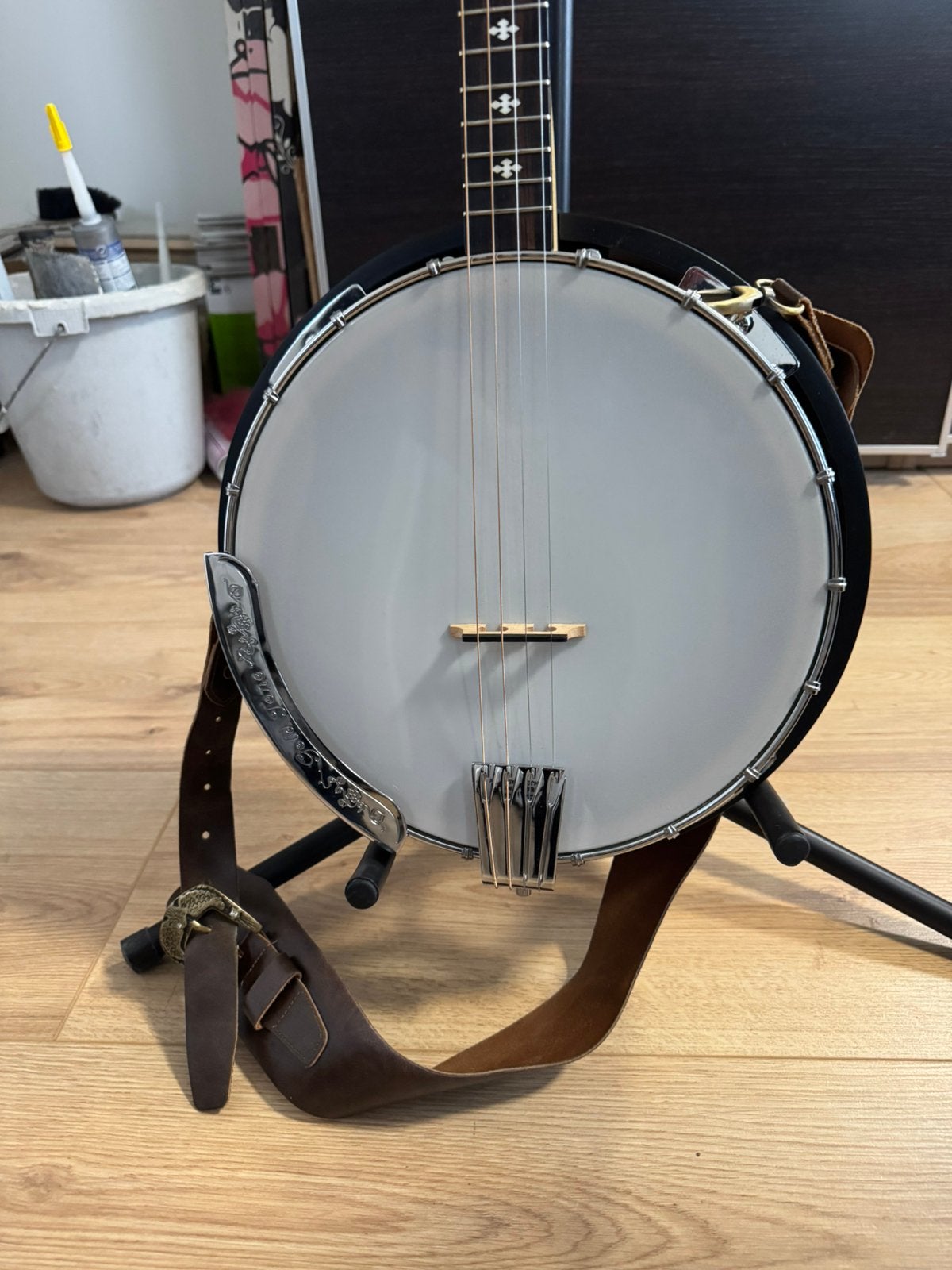 Goldtone Plectrum banjo, Muziek en Instrumenten, Ophalen, Gebruikt, Overige typen