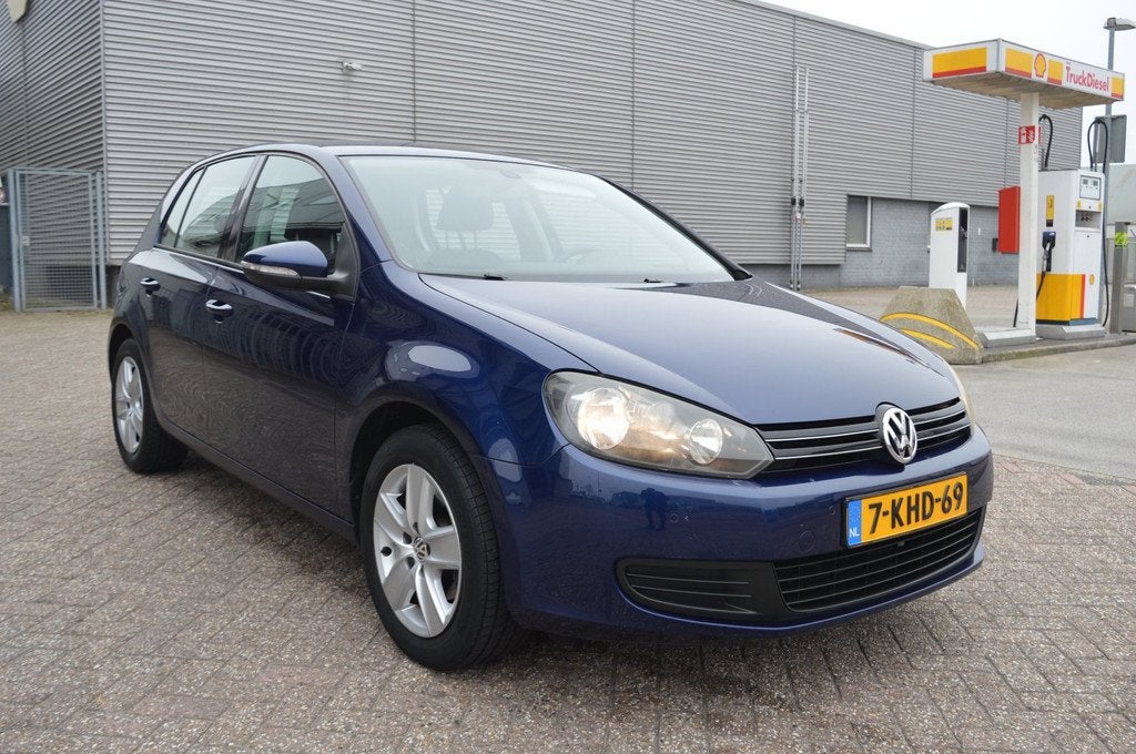 Volkswagen Golf 1.4 Easyline nj09 airco elec pak trekhaak, Voorwielaandrijving, Euro 5, Stof, Gebruikt