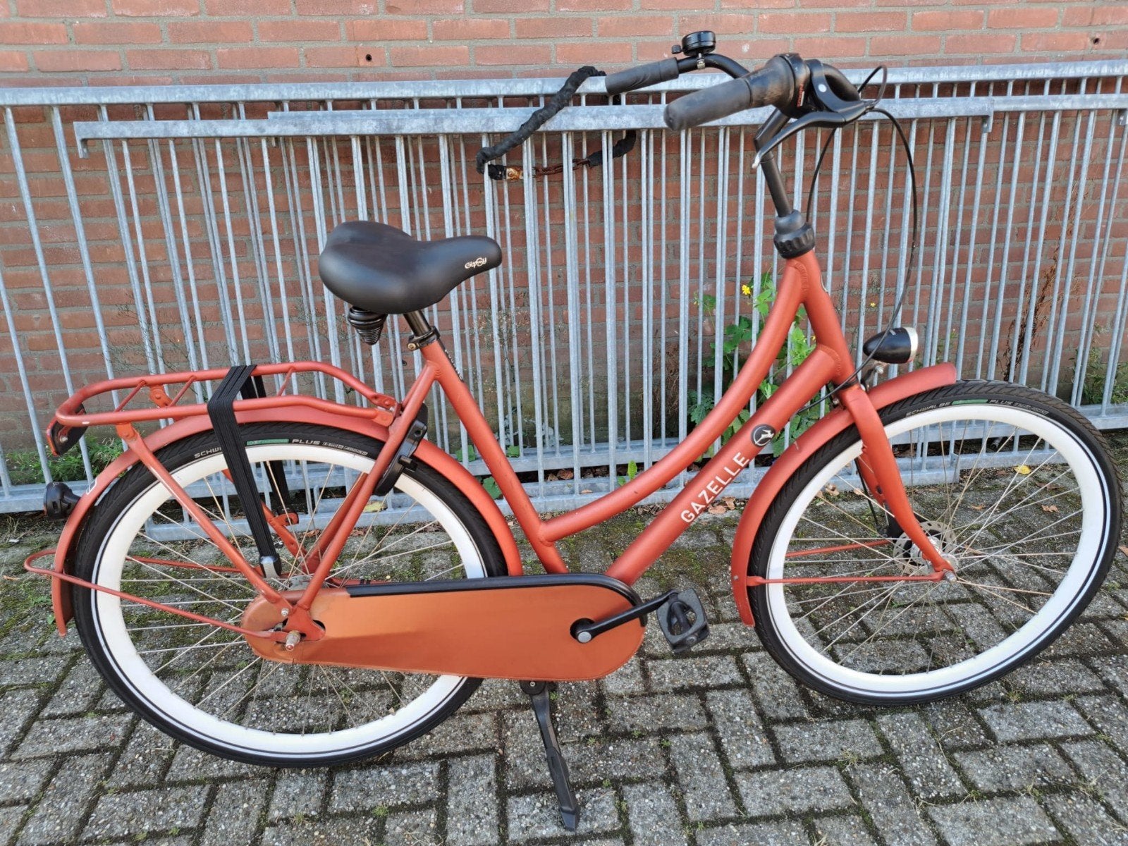 Gazelle Puur NL 59/28, Ophalen, Terugtraprem, Gebruikt, Versnellingen