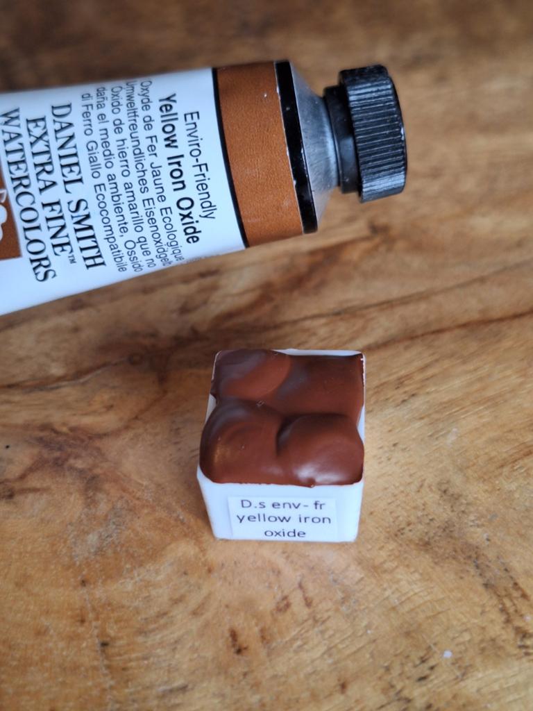Daniel Smith  - Yellow Iron Oxide (½ napje), Ophalen of Verzenden