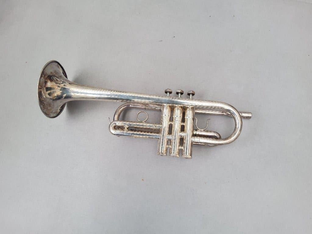 trompetten en bugel te koop., Ophalen, Gebruikt, Overige typen, Met koffer