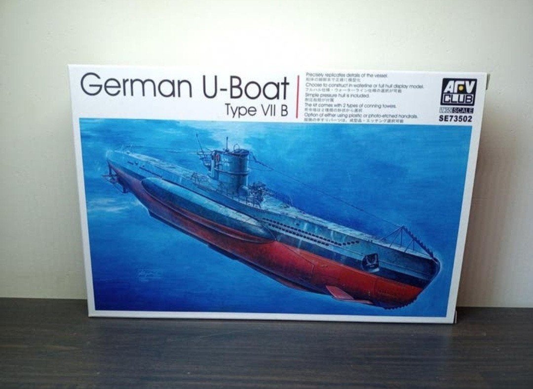 AFV club SE73502 - 1:350./ German U-Boat Type VII B., Ophalen of Verzenden, Nieuw, 1:200 of kleiner, Overige merken