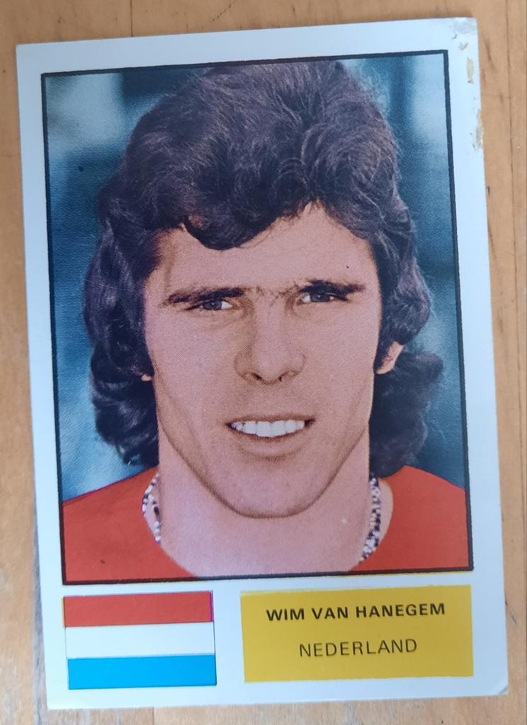 Wim van Hanegem Nederland Spelerskaart, Verzamelen, Ophalen of Verzenden