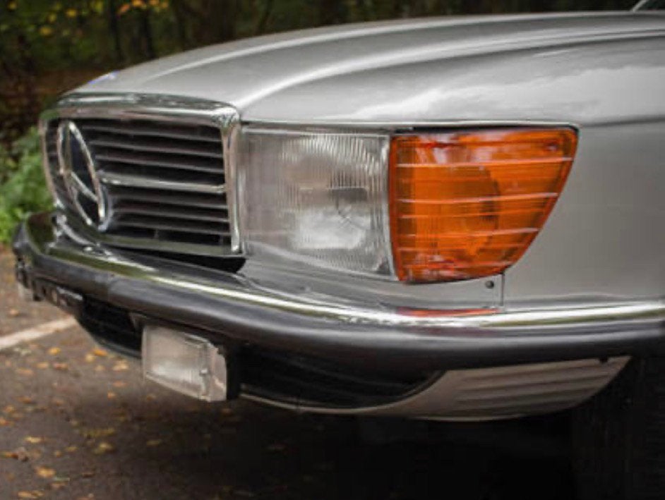 Knipperlichtglas links gezocht w107, Ophalen