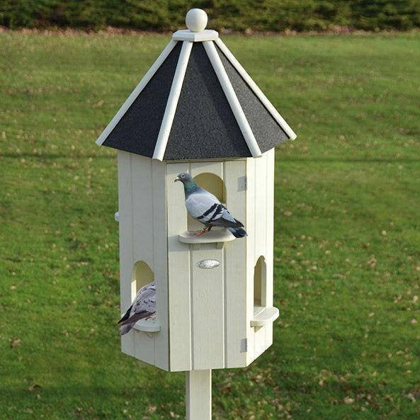 Esschert Design Duiventil Wit, Meerdere dieren, Postduif
