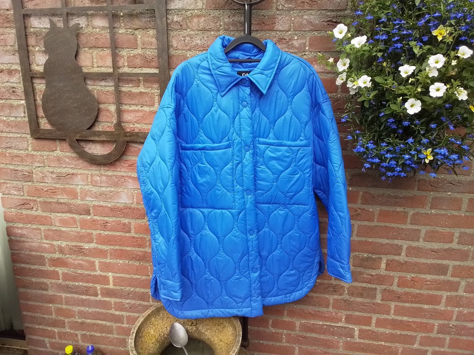 Nieuwe Jas m. 46, Ophalen of Verzenden, Nieuw, Maat 46/48 (XL) of groter, Blauw