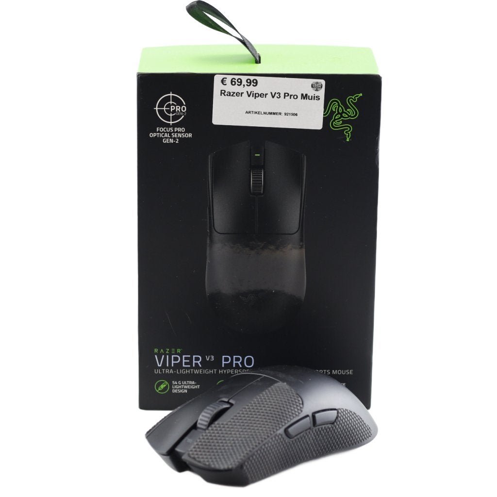 Razer Viper V3 Pro Muis, Computers en Software, Muizen, Razer, Zo goed als nieuw, Support@razer.com, Razer Inc.,
9 Pasteur,
Irvine, CA 92618,
United States
