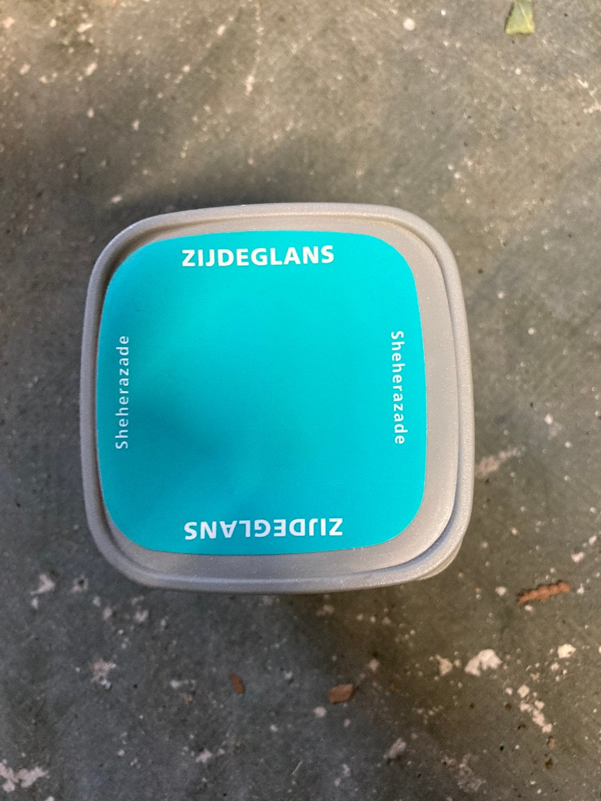 Histor lak 250ml diverse kleuren (blauw/groen) zijdeglans, Blauw, Nieuw, Ophalen of Verzenden, Lak
