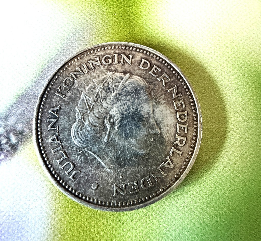 Zilveren Tientje 1970(HERDENKINGSMUNT)VERZENDEN MOGELIJK, Postzegels en Munten, Ophalen, Koningin Juliana, Zilver, Overige waardes
