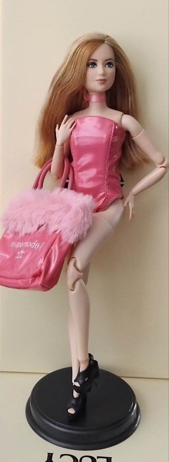 Barbie Tris Divergent/made to move petit pink show lady, Ophalen of Verzenden, Pop