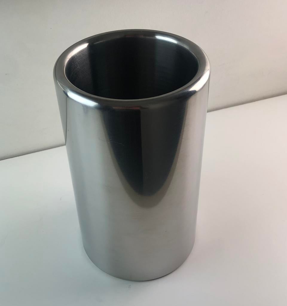 Stelton RVS Wijnkoeler Design by Erik Magnussen, Huis en Inrichting, Flessenkoeler, Ophalen, Zo goed als nieuw, Overige merken