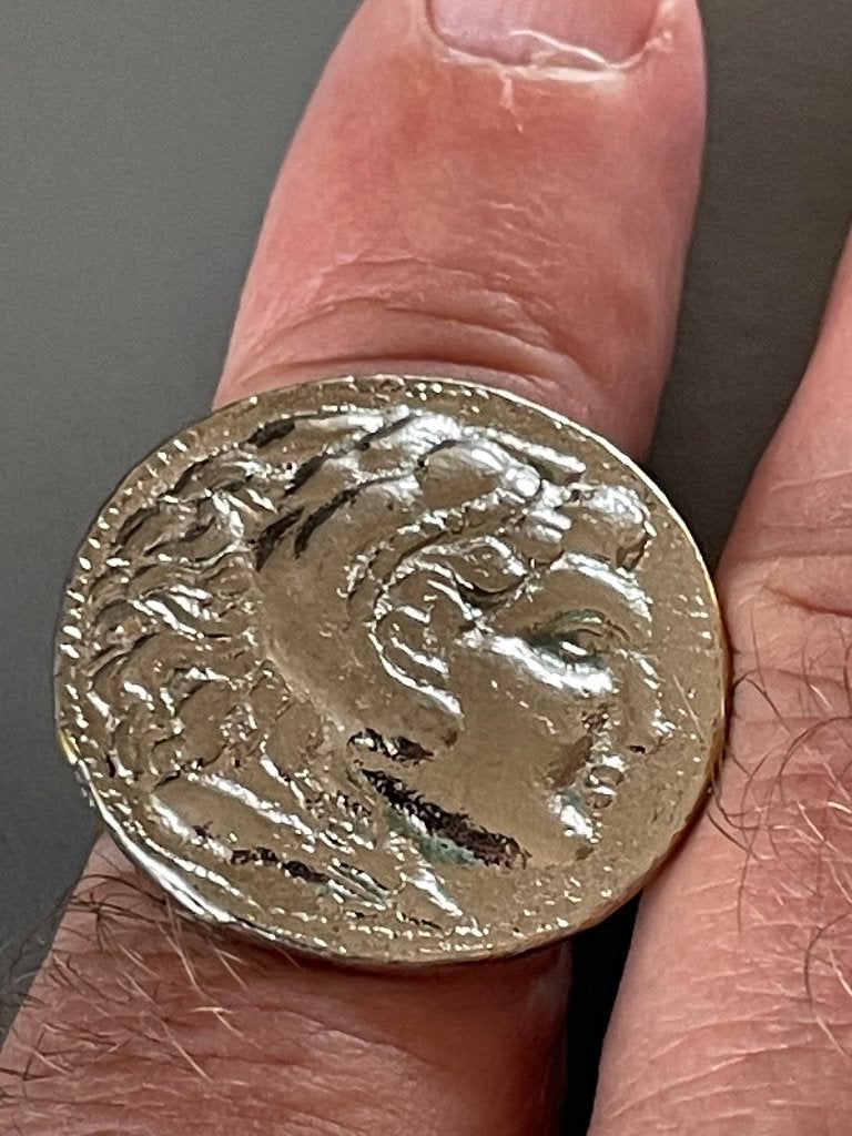 Muntring | Macedonië, Sieraden, Tassen en Uiterlijk, Antieke sieraden, Ophalen, Overige materialen, Ring
