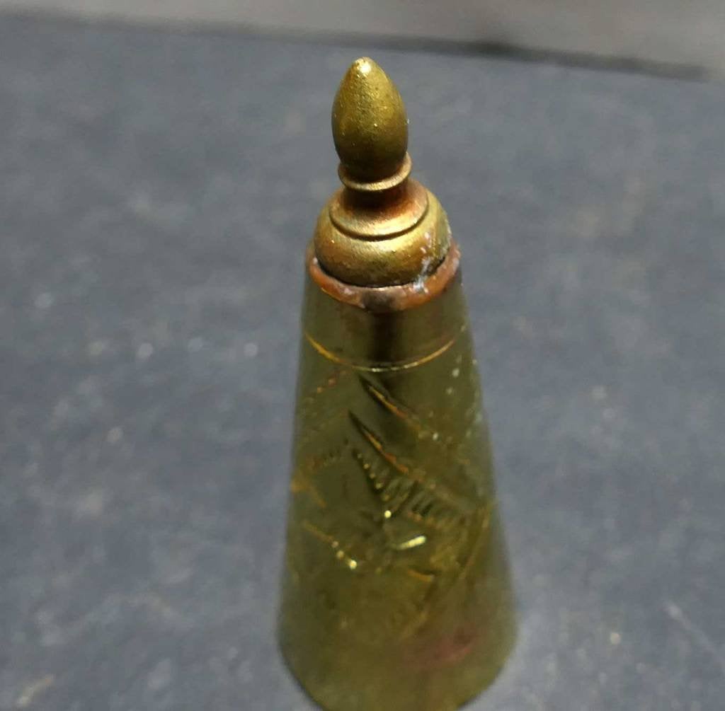 Pendok Tombak OS5 decoratie selut keris Speer lans schacht, Antiek en Kunst, Ophalen of Verzenden