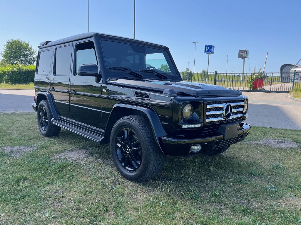 Mercedes G500 2003 Youngtimer Brabus Black/Black, Auto's, Automaat, G-Klasse, Zwart, Bedrijf