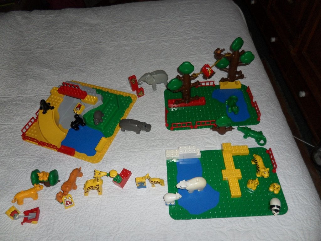 Duplo Safari park, Gebruikt, Ophalen of Verzenden, Compleet, Duplo