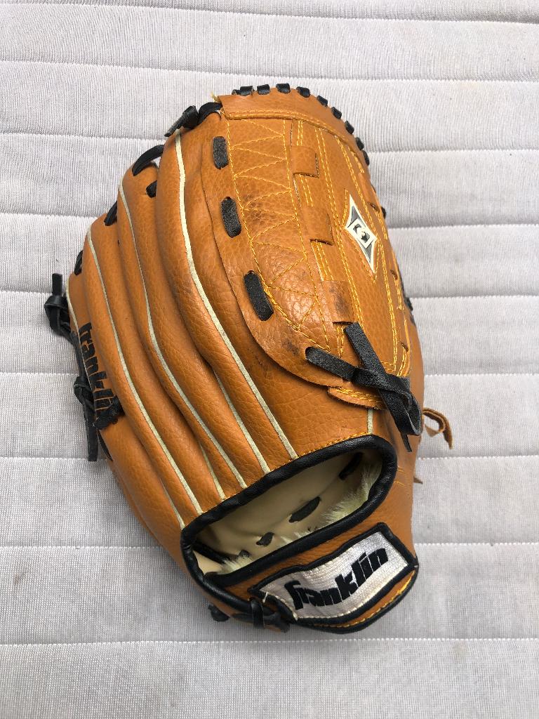 Honkbal handschoen, Franklin, gebruikt, Ophalen, Gebruikt, Honkbal, Handschoen
