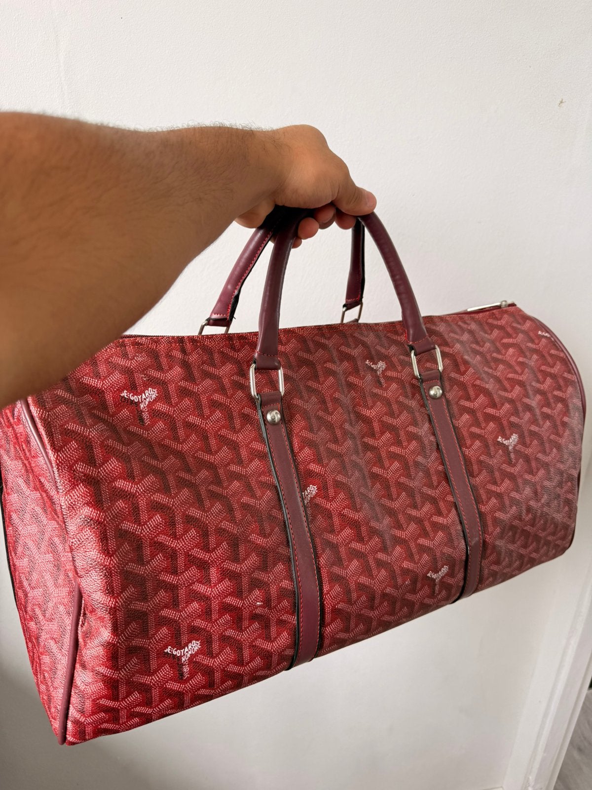 Goyard Duffel Bags, Ophalen of Verzenden, Nieuw, Groen, Minder dan 35 cm