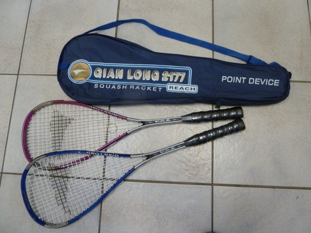 2St. Squash Rackets in een hoes NIEUW, Sport en Fitness, Squash, Ophalen of Verzenden, Nieuw, Racket, Met hoes