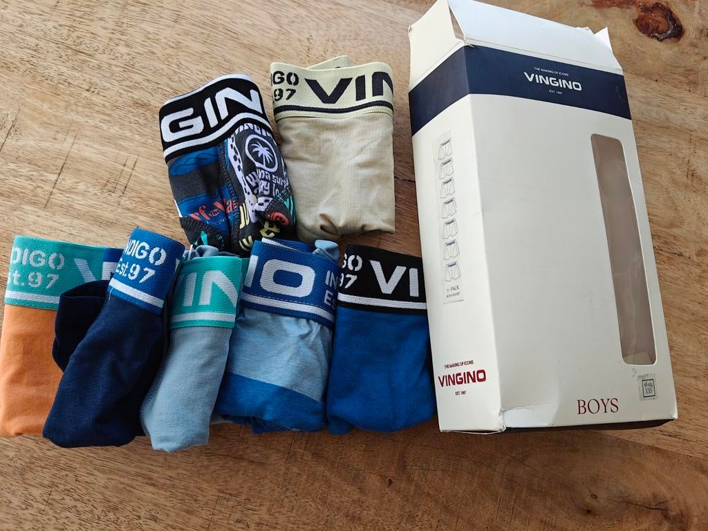 98/104 Vingino boxershorts jongens - Nieuw in verpakking, Ophalen of Verzenden, Nieuw, Vingino, Jongen