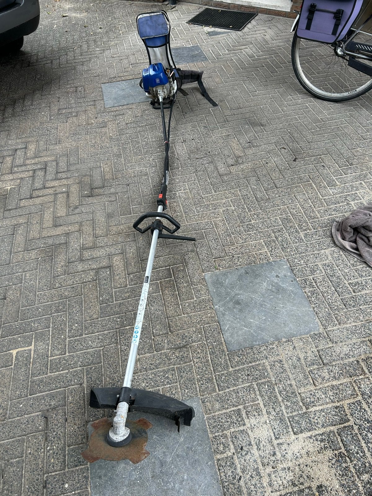 Bosmaaier op benzine - Krachtig en betrouwbaar, Ophalen of Verzenden, Gebruikt, 30 tot 50 cm, Benzine