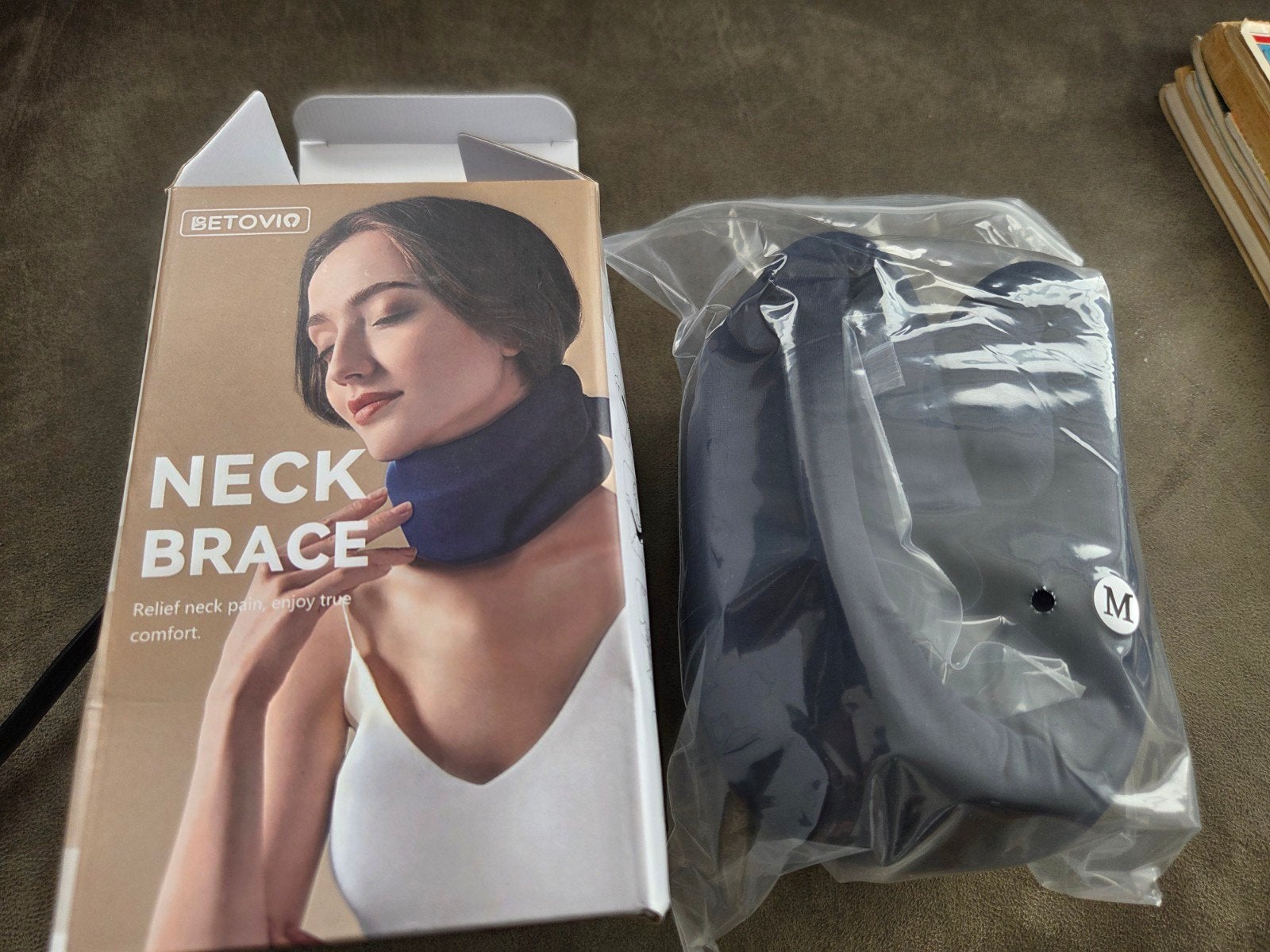 Nekbrace maat M blauw, Diversen, Ophalen of Verzenden, Nieuw